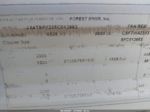 Forest River Grey Wolf Stealth Wa Image 6