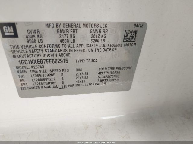 Chevrolet Silverado 2500 High Country Image 16