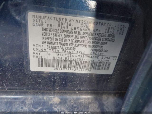 Nissan Sentra S Image 17