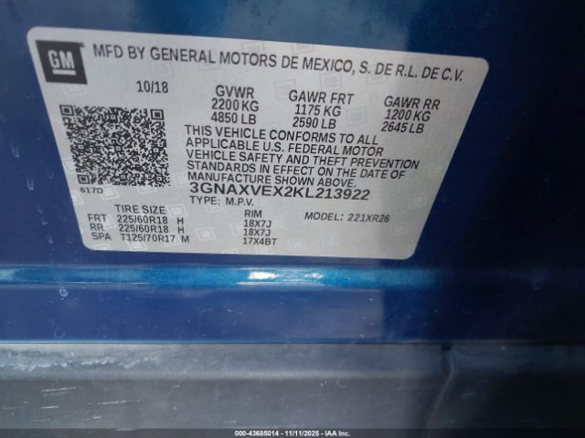 Chevrolet Equinox Lt Image 12