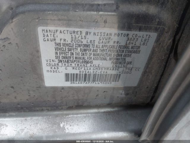 Nissan Sentra Sv Image 16