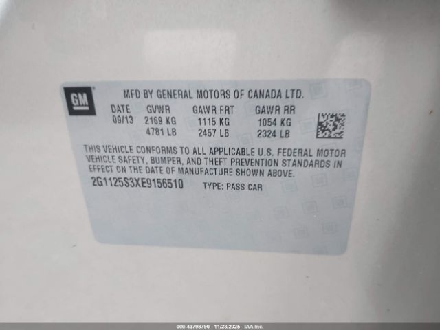 Chevrolet Impala 2lt Image 5