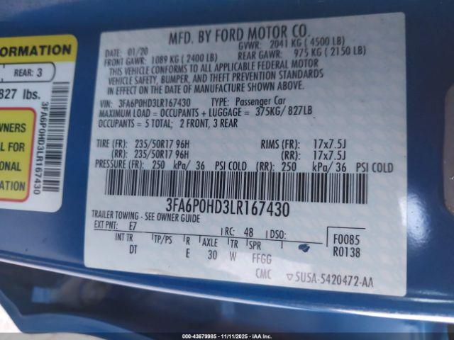 Ford Fusion Se Image 8