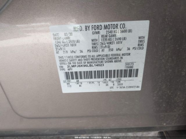 Lincoln Nautilus Reserve Image 9